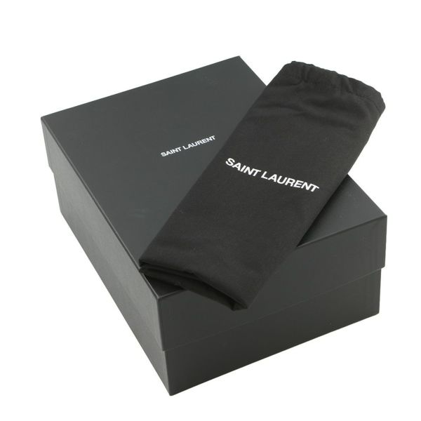 サンローランパリ ポーチ リーフモチーフ 650125 SAINT LAURENT PARIS 黒