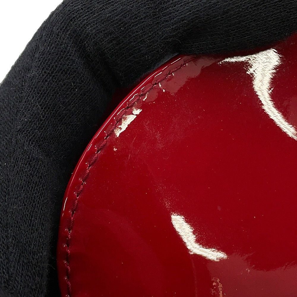 クリスチャン・ディオール ハンドバッグ カナージュ レディディオール ミニ パテント M0505OVRB 2way