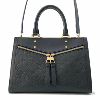 ルイヴィトン ハンドバッグ モノグラム・アンプラント スリーPM M54196 LOUIS VUITTON 2wayショルダーバッグ 黒 ブラック  安心保証 | 中古・新品ブランド販売ギャラリーレア公式通販