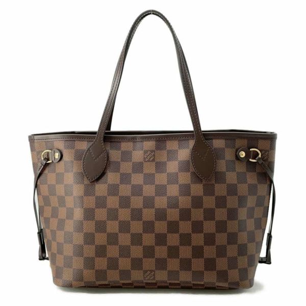 ルイヴィトン トートバッグ ネヴァーフルPM ダミエ・エベヌ N40600 LOUIS VUITTON ハンドバッグ |  中古・新品ブランド販売ギャラリーレア公式通販