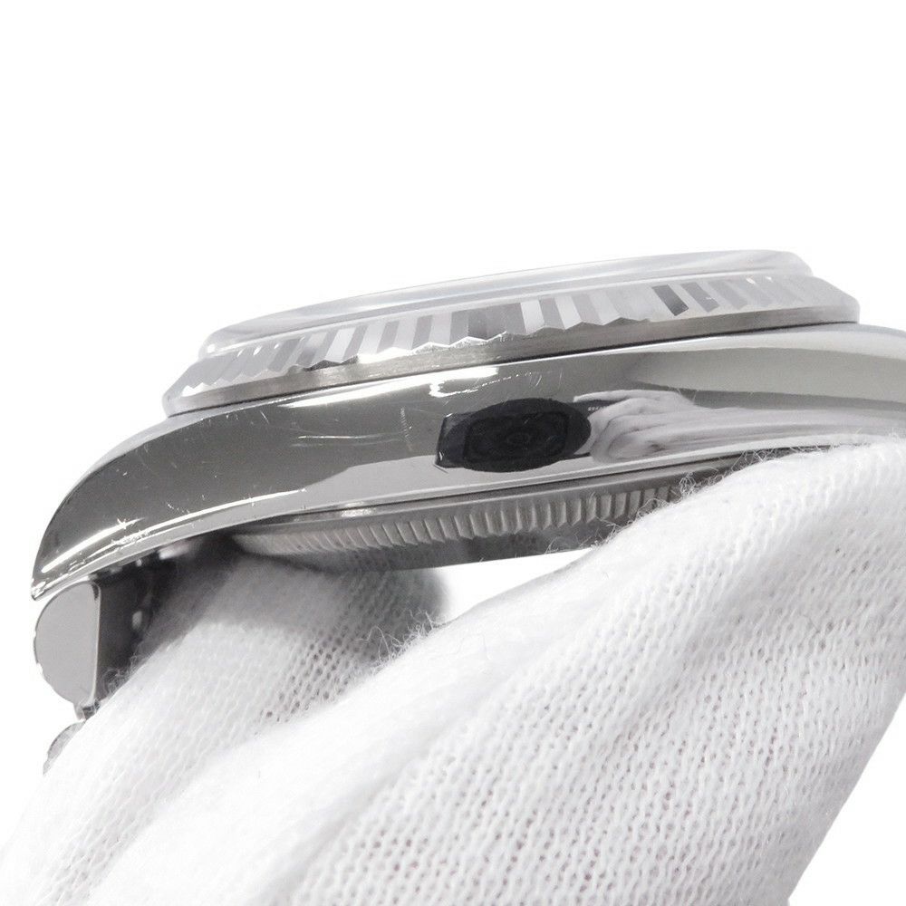 ロレックス デイトジャスト S番 SS/K18ホワイトゴールド 16234 ROLEX 腕時計 グレーコンピューター文字盤