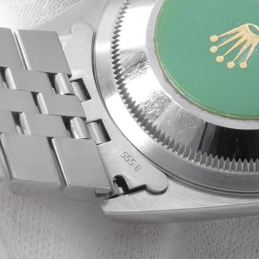 ロレックス デイトジャスト S番 SS/K18ホワイトゴールド 16234 ROLEX 腕時計 グレーコンピューター文字盤