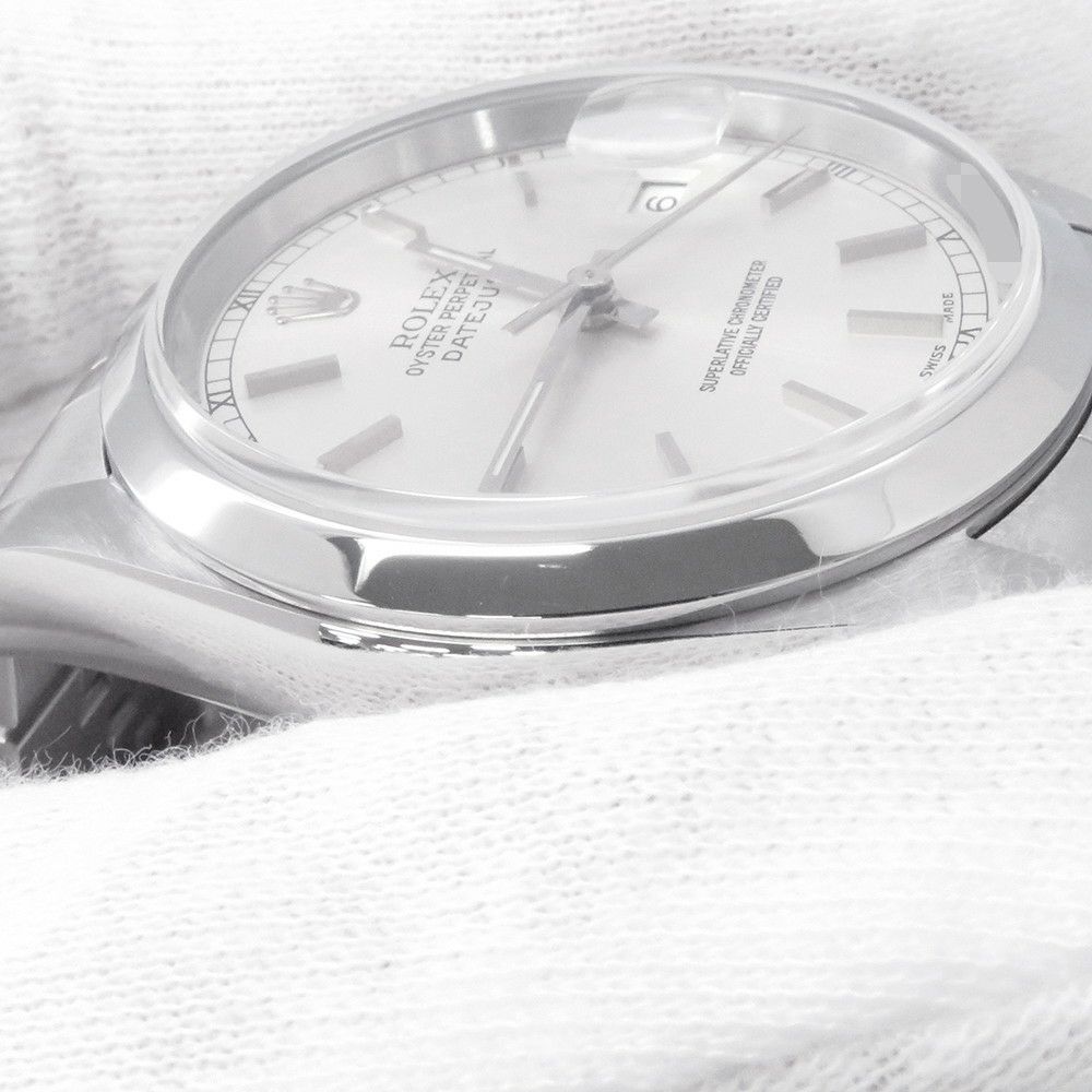 ロレックス デイトジャスト36 P番 16200 ROLEX 腕時計 シルバー文字盤