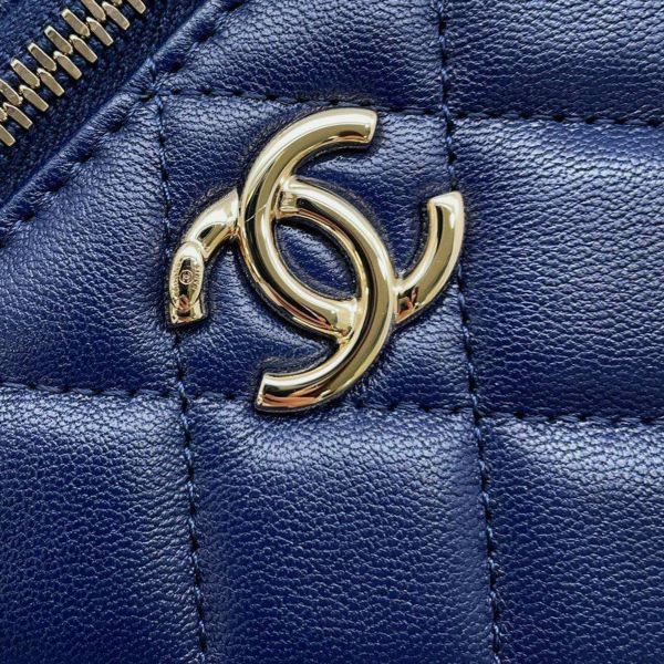 シャネル チェーンショルダーバッグ マトラッセ ココマーク バニティケース ラムスキン AP2846 CHANEL ヴァニティ