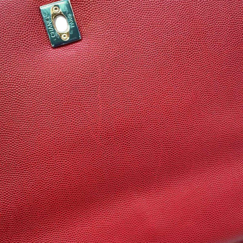 シャネル チェーンショルダーバッグ マトラッセ ココマーク ビジネスアフィニティ キャビアスキン A93608 CHANEL バッグ