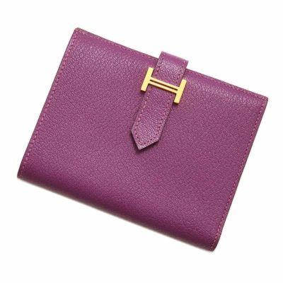 エルメス 二つ折り財布 ベアンコンパクト ゴールド/ゴールド金具 エプソン Y刻印 HERMES 財布 安心保証 |  中古・新品ブランド販売ギャラリーレア公式通販