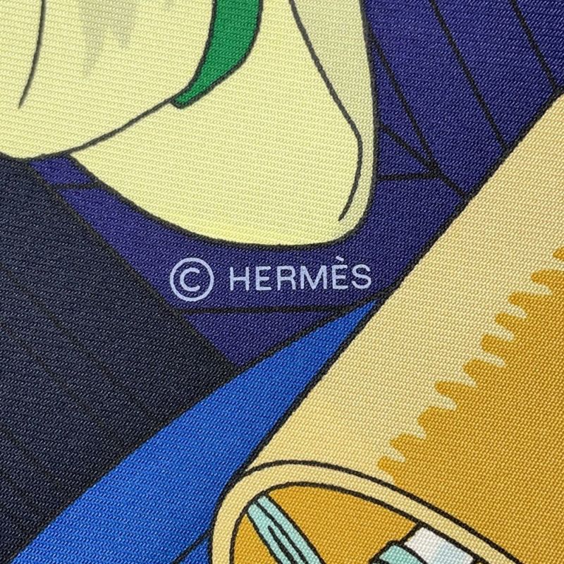 エルメス スカーフ カレ90 24番地のミステリー Mystere au 24 シルク HERMES 2024春夏