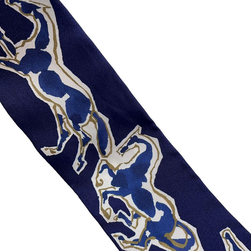 エルメス スカーフ ツイリー 自由の馬 シュヴァルリベルテ Chevaux en Liberte HERMES シルクツイル 2021年秋冬