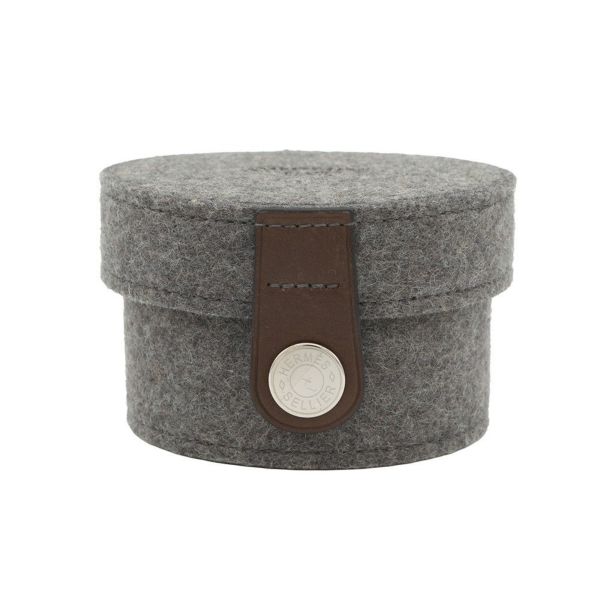 エルメス ボックス シュガーボックス フェルト HERMES 小物入れ | 中古