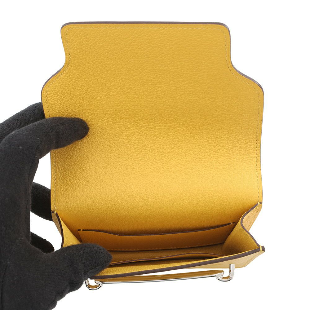 エルメス 財布 ロウリス ルリ スリム サン/シルバー金具 エバーカラー U刻印 HERMES 財布