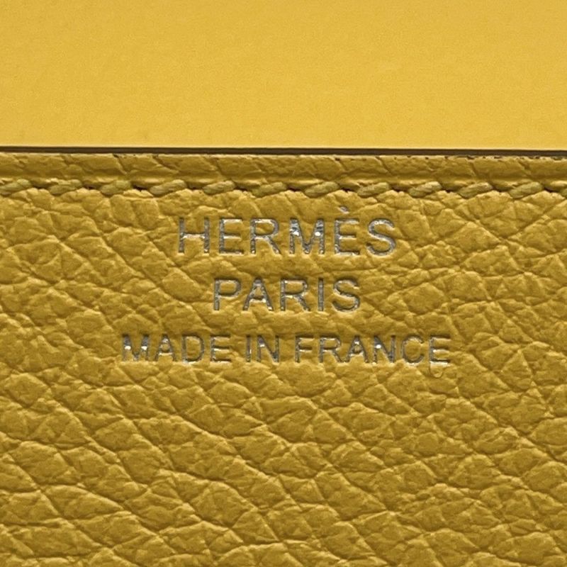 エルメス 財布 ロウリス ルリ スリム サン/シルバー金具 エバーカラー U刻印 HERMES 財布