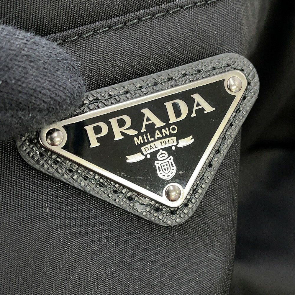 プラダ ジャケット Re-Nylon クロップド ジャケット レディースサイズ36 29X900 PRADA アウター 黒