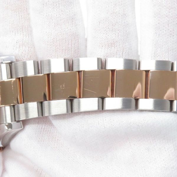 ロレックス デイトジャスト ターノグラフ F番 SS/K18PG 116261 ROLEX 腕時計 白文字盤