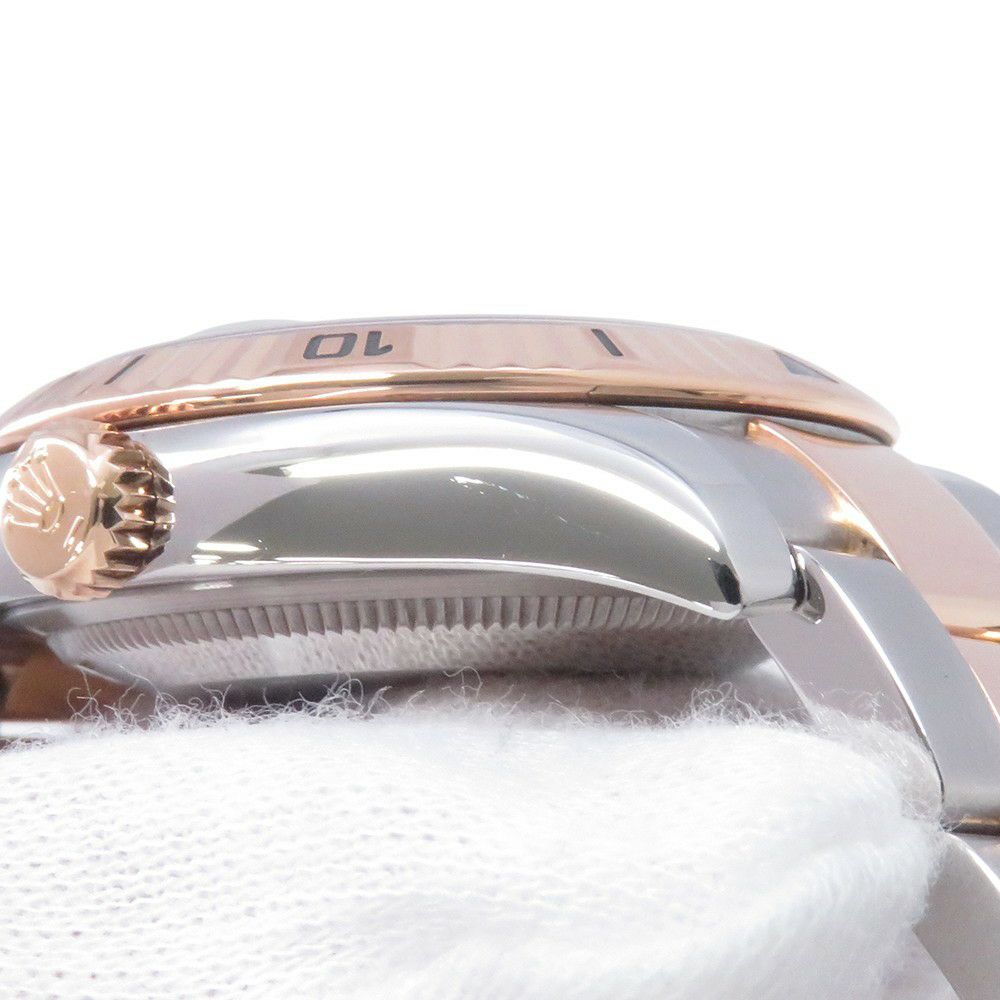 ロレックス デイトジャスト ターノグラフ F番 SS/K18PG 116261 ROLEX 腕時計 白文字盤