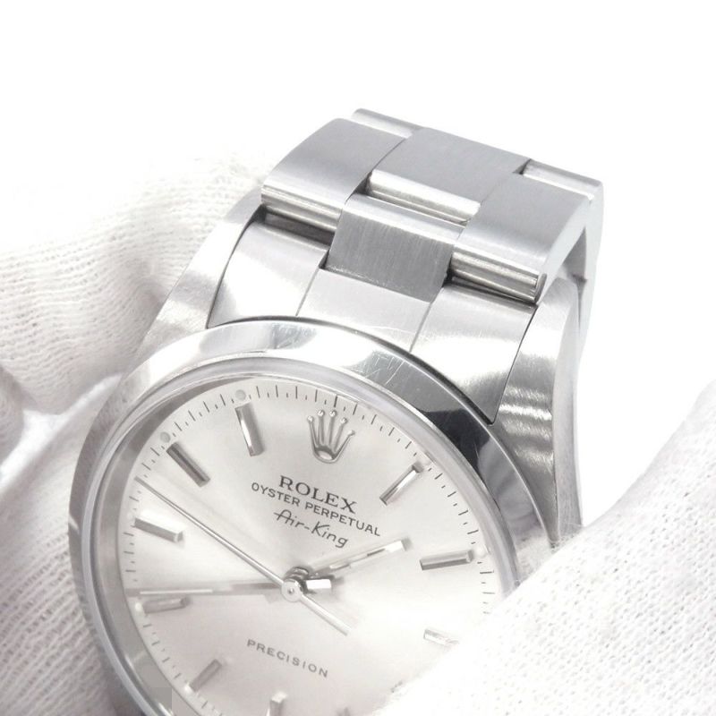 ロレックス エアキング F番 14000M ROLEX 腕時計 ウォッチ シルバー文字盤