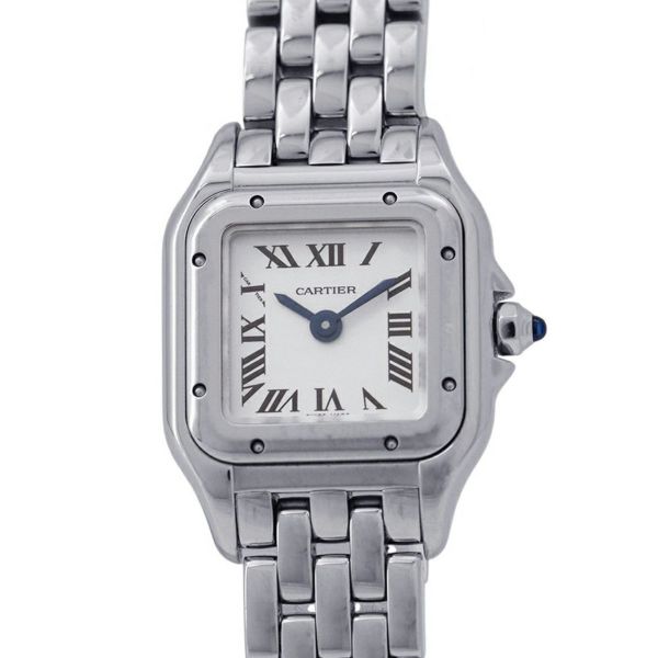 カルティエ パンテール ドゥ カルティエ ミニ WSPN0019 Cartier 腕時計 レディース シルバー文字盤