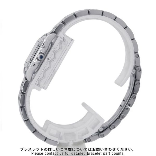 カルティエ パンテール ドゥ カルティエ ミニ WSPN0019 Cartier 腕時計 レディース シルバー文字盤