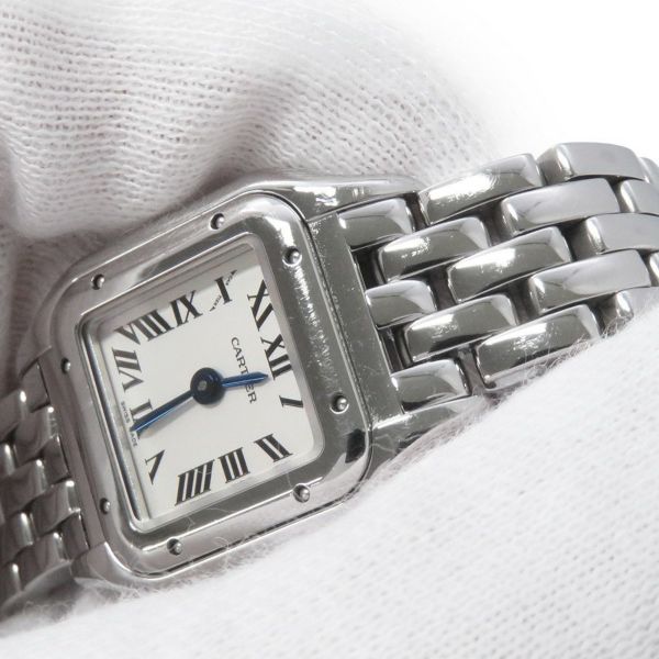 カルティエ パンテール ドゥ カルティエ ミニ WSPN0019 Cartier 腕時計 レディース シルバー文字盤
