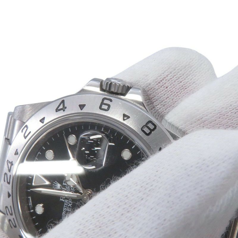 ロレックス エクスプローラー2 M番 16570 ROLEX 腕時計 黒文字盤