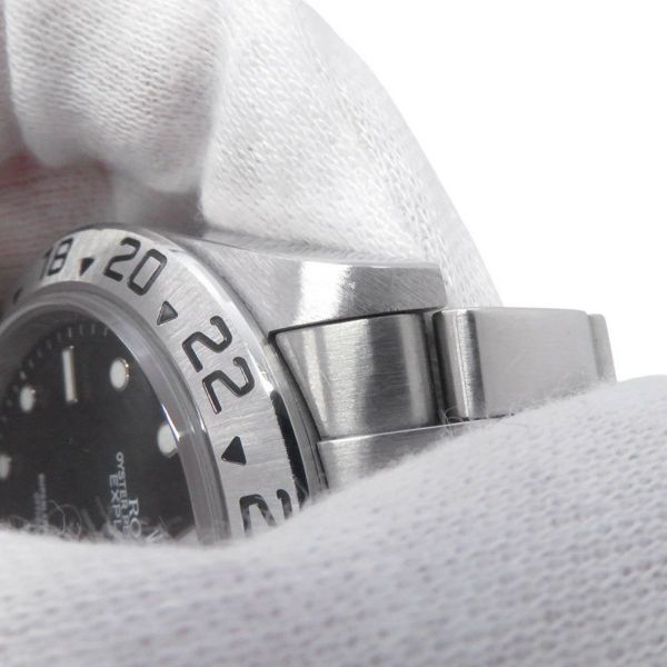 ロレックス エクスプローラー2 M番 16570 ROLEX 腕時計 黒文字盤