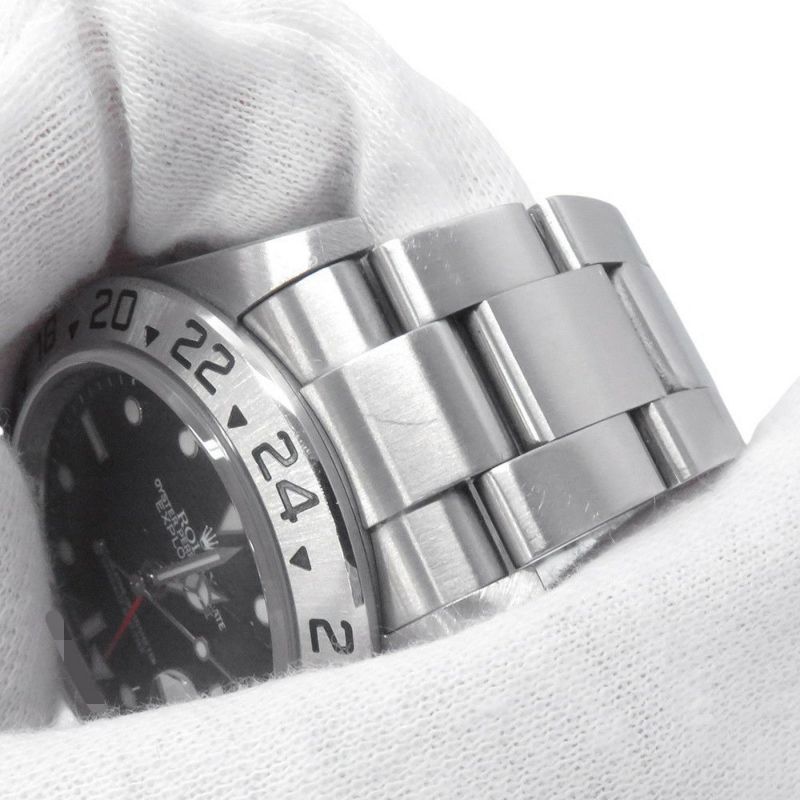 ロレックス エクスプローラー2 M番 16570 ROLEX 腕時計 黒文字盤