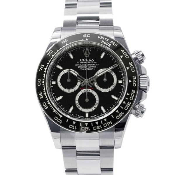 ロレックス コスモグラフ デイトナ ランダムシリアル ルーレット 126500LN ROLEX 腕時計 黒文字盤
