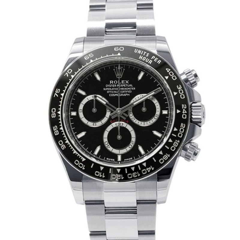 ロレックス コスモグラフ デイトナ ランダムシリアル ルーレット 126500LN ROLEX 腕時計 黒文字盤