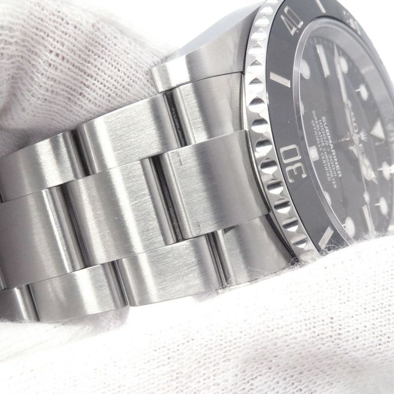 ロレックス サブマリーナ ノンデイト ランダムシリアル ルーレット 124060 ROLEX 腕時計 ウォッチ 黒文字盤