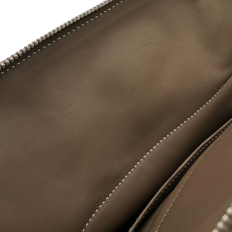 エルメス ハンドバッグ ボリード31 エトゥープ/シルバー金具 トリヨンクレマンス C刻印 2wayショルダー