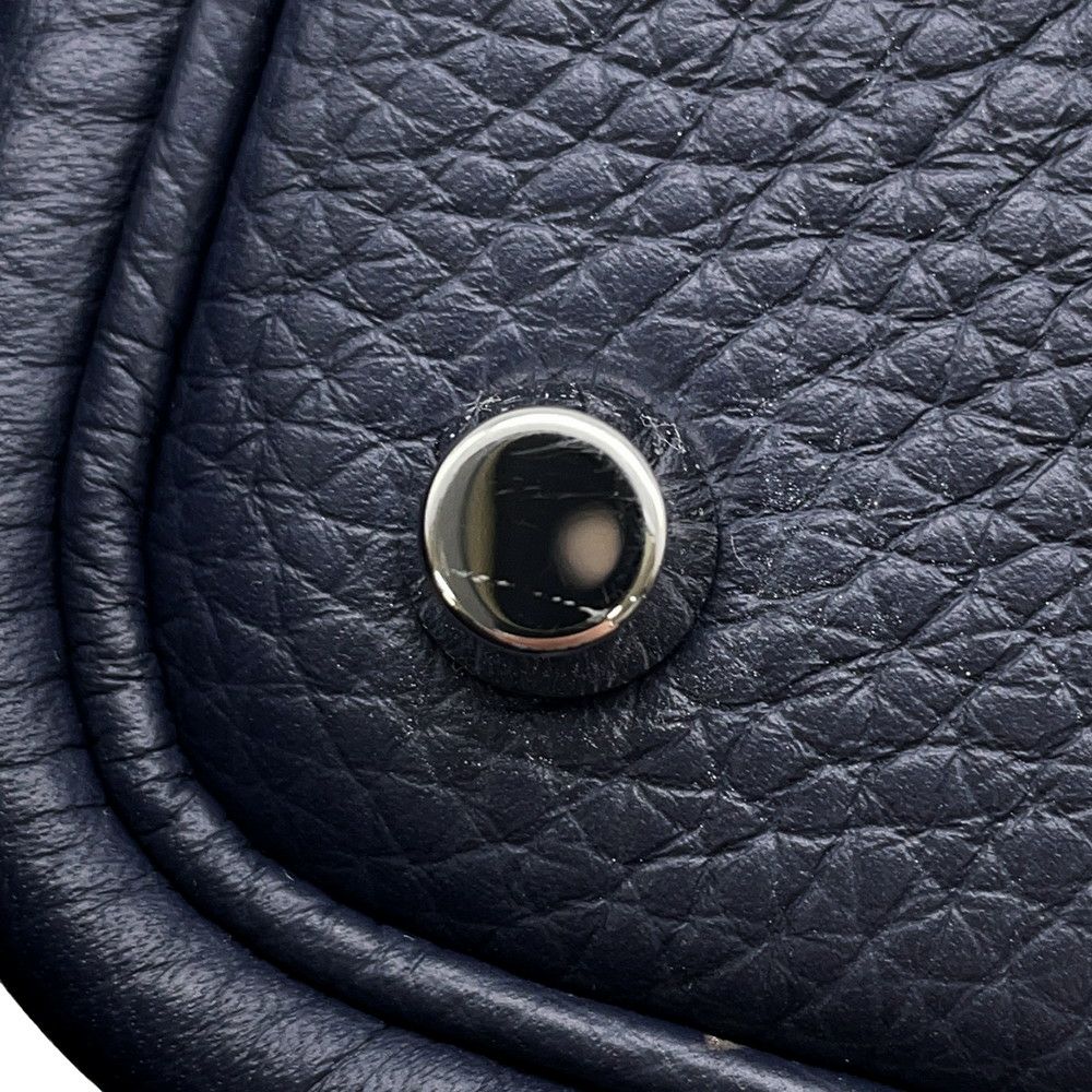 エルメス ハンドバッグ ピコタンロックPM ブルーニュイ/シルバー金具 トリヨンクレマンス K刻印