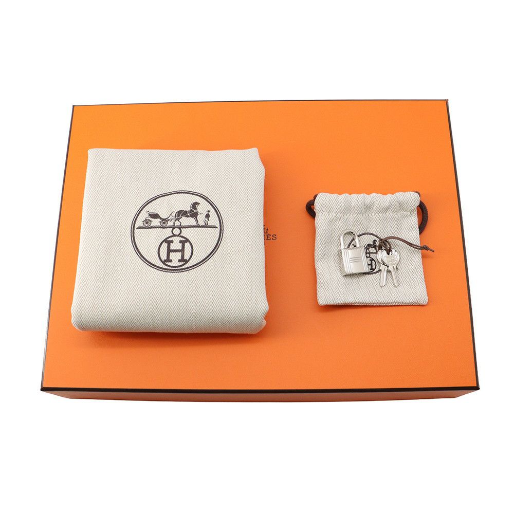 エルメス ハンドバッグ ピコタンロックPM ブルーニュイ/シルバー金具 トリヨンクレマンス K刻印