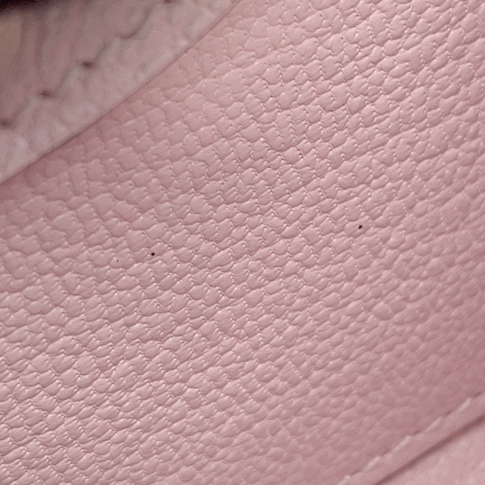 エルメス コインケース グレナン コンパクト ウォレット ローズサクラ/シルバー金具 スイフト K刻印
