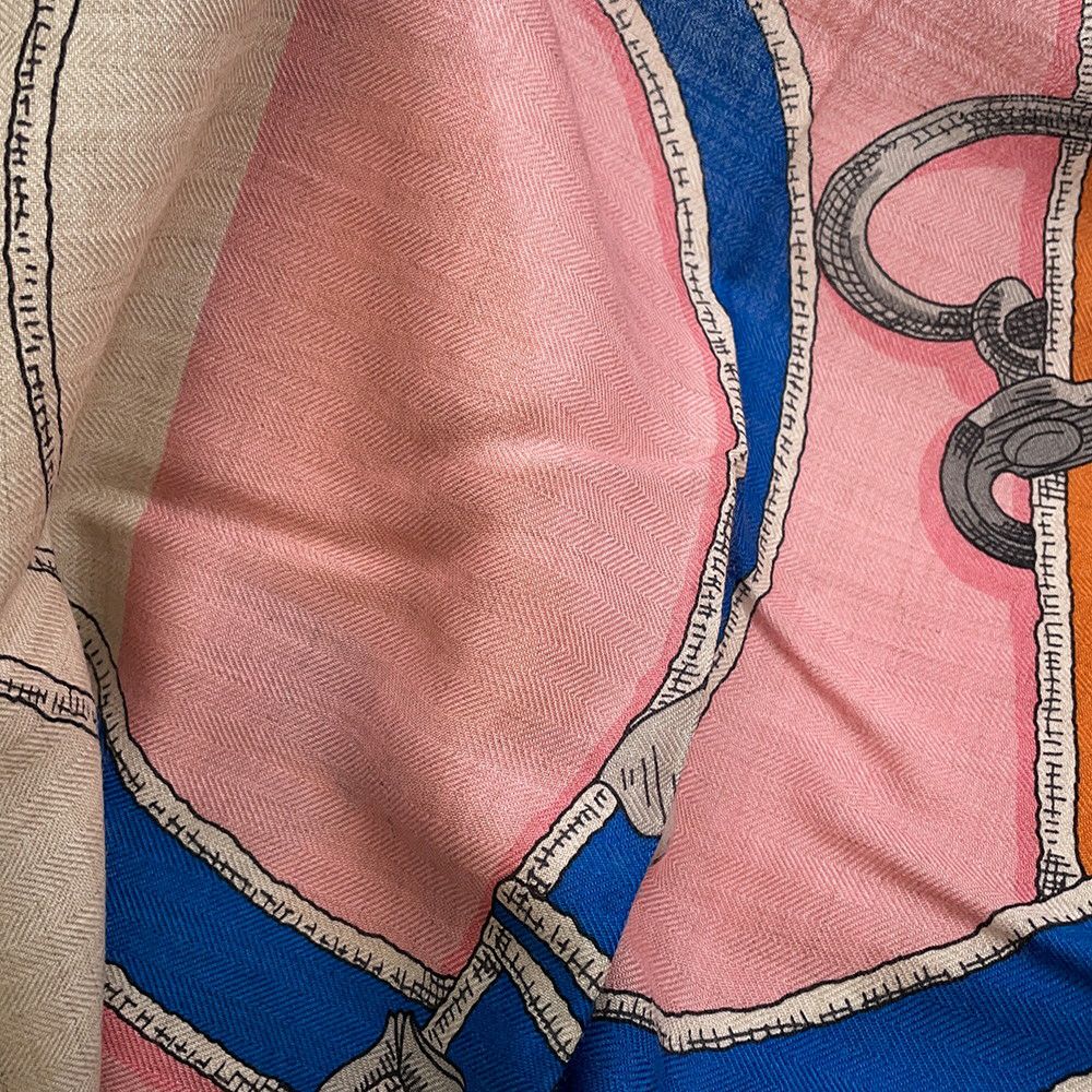 エルメス ストール カレ140 カレジェアン 帝王学 L'INSTRUCTION DUROY  HERMES 2023年秋冬