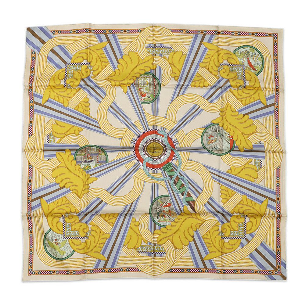 エルメス スカーフ カレ70 カレ・リブレ Libre scarf HERMES シルク 黒