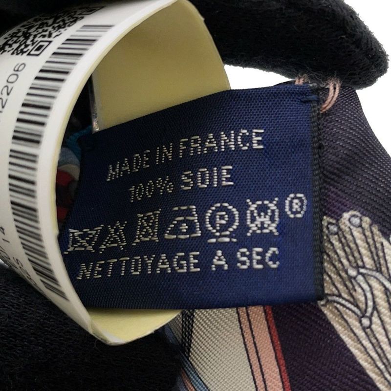 エルメス スカーフ ツイリー スプリングスプリング バーグ Springs Springs Bague HERMES シルク 2022年秋冬