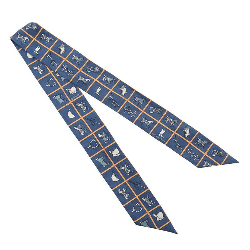 エルメス スカーフ ツイリー 馬着 Couvertures et Tenues de jour HERMES シルクツイル 2022秋冬