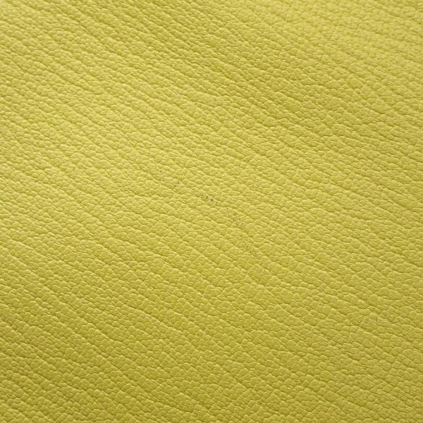 エルメス 長財布 ケリーウォレット ロング ライム/シルバー金具 シェブルミゾル X刻印 HERMES 財布 シェーブル