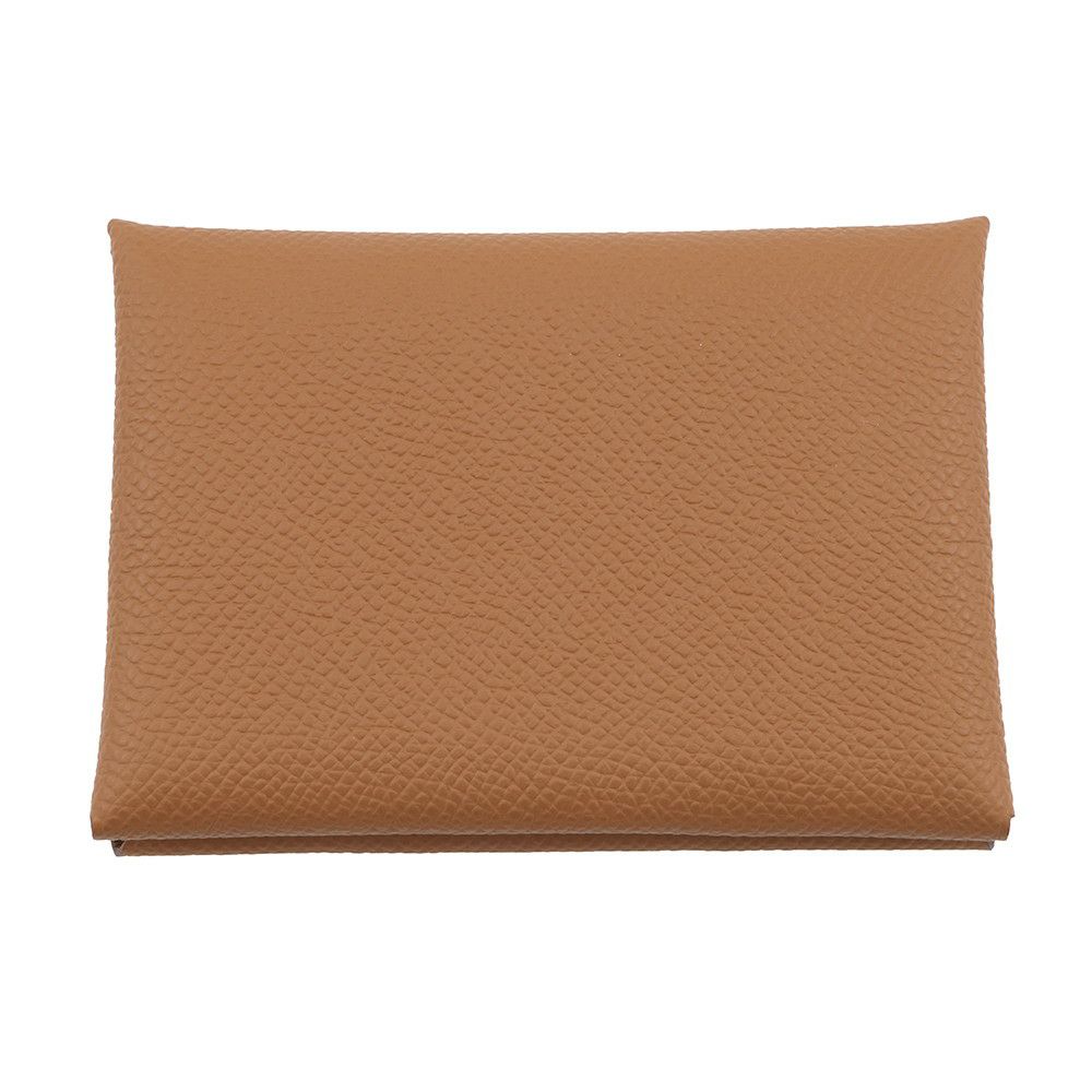 エルメス コインケース カルヴィ デュオ ゴールド/シルバー金具 エプソン B刻印 HERMES 財布