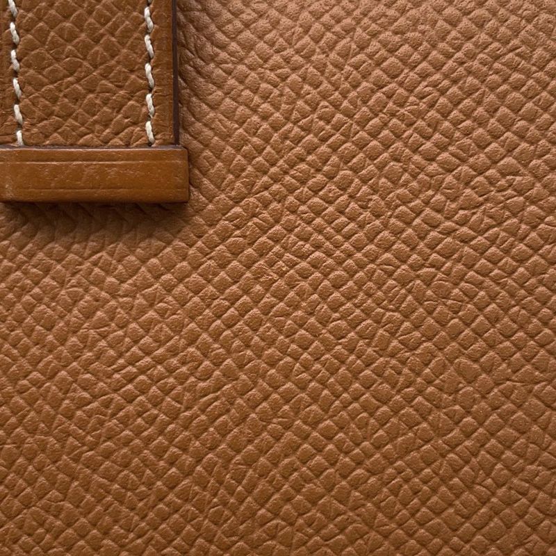 エルメス 二つ折り財布 ベアンコンパクト ゴールド/ゴールド金具 エプソン Y刻印 HERMES 財布