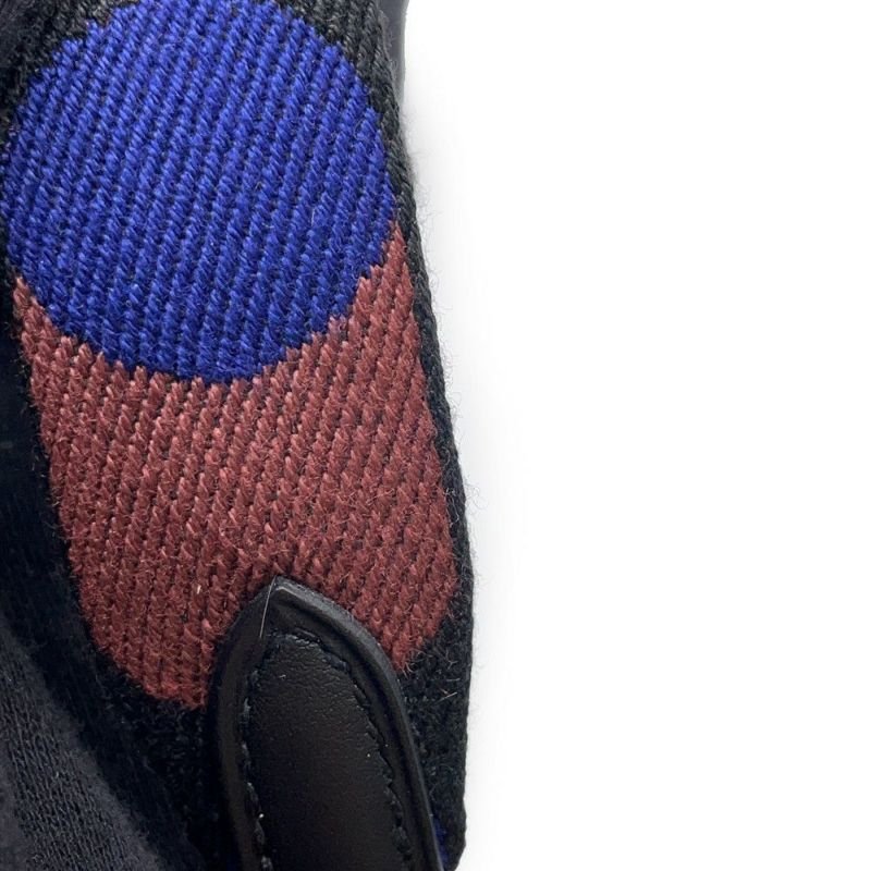 エルメス ショルダーストラップ フリッパーボール バンドリエール サングル ブルー/ブラウン/ゴールド金具 Z刻印