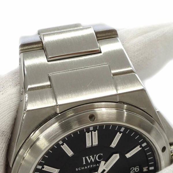 IWC インヂュニア IW323902 腕時計 黒文字盤