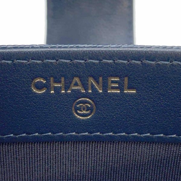 シャネル 長財布 マトラッセ ロングウォレット キャビアスキン CHANEL 財布 カードケース