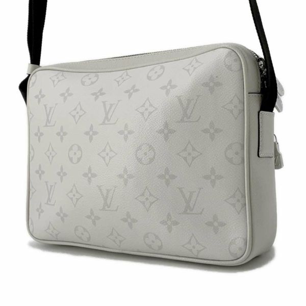 ルイヴィトン ショルダーバッグ モノグラム タイガラマ アウトドア・メッセンジャーPM M30243 LOUIS VUITTON バッグ 白