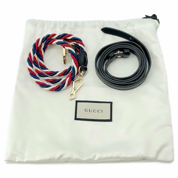 グッチ ハンドバッグ シルヴィ ミニバッグ ベロア レザー 470270 GUCCI バッグ 3way ショルダーバッグ 黒