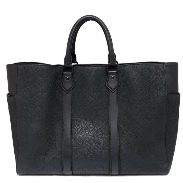 ルイヴィトン トートバッグ モノグラム パターン サックプラ 24H M21865 LOUIS VUITTON ショルダー ハンド 黒 ブラック