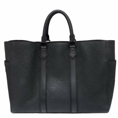 ルイヴィトン トートバッグ モノグラム パターン サックプラ 24H M21865 LOUIS VUITTON ショルダー ハンド 黒 ブラック  安心保証 | 中古・新品ブランド販売ギャラリーレア公式通販