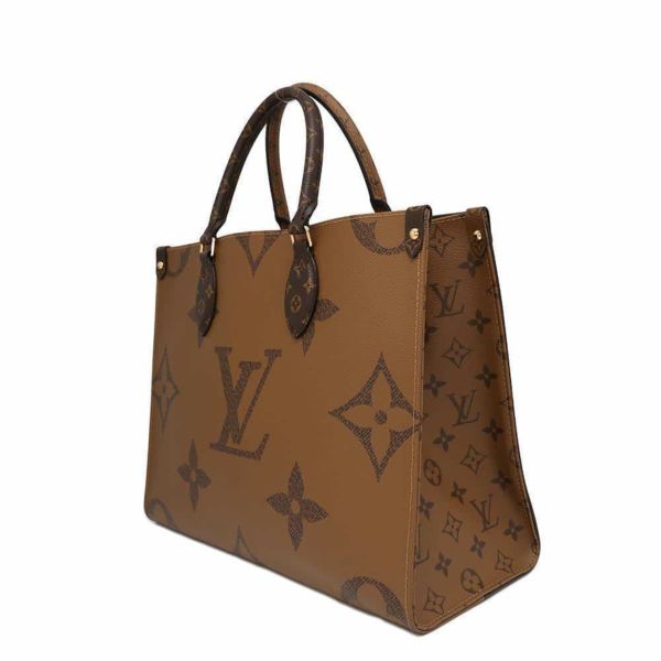 ルイヴィトン トートバッグ モノグラム・リバース ジャイアント オンザゴーMM M45321 LOUIS VUITTON ハンドバッグ