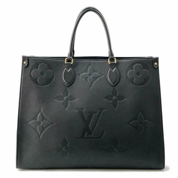 ルイヴィトン ハンドバッグ モノグラム・アンプラント オンザゴーGM M44925 LOUIS VUITTON 2wayショルダーバッグ 黒