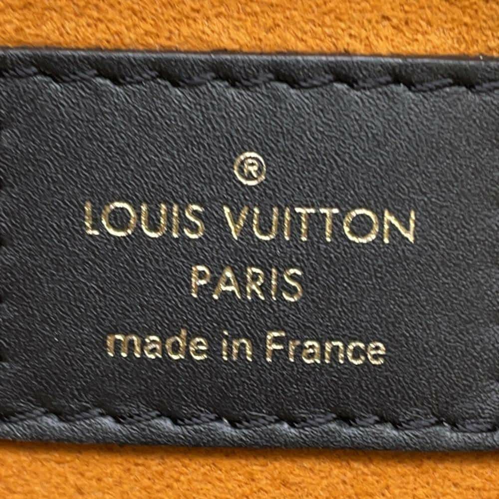 ルイヴィトン ハンドバッグ モノグラム・アンプラント オンザゴーGM M44925 LOUIS VUITTON 2wayショルダーバッグ 黒