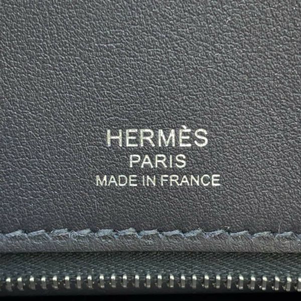 エルメス バーキン25 キャバン/ブルーサフィール/シルバー金具 スイフト/タフタージュ B刻印 HERMES Birkin ハンドバッグ